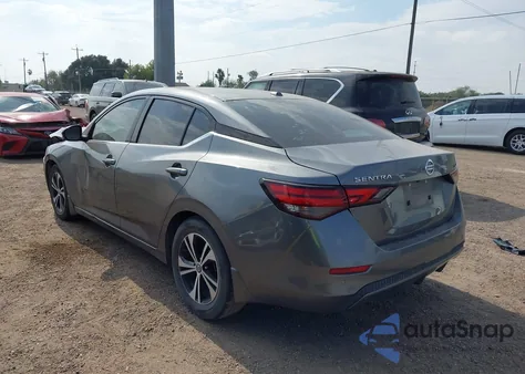 2020 Nissan Sentra Sv Xtronic Cvt z USA, uszkodzony, nr VIN 3N1AB8CV6LY302233